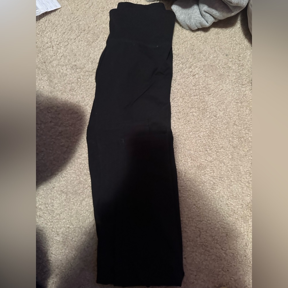 Garage black leggings soft